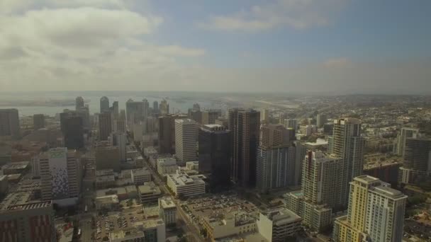 Aerial Video San Diego Kalifornien — Stockvideo