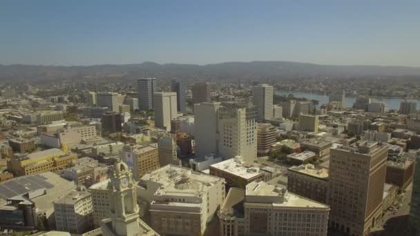 Lotnicze Wideo Oakland Kalifornii — Wideo stockowe