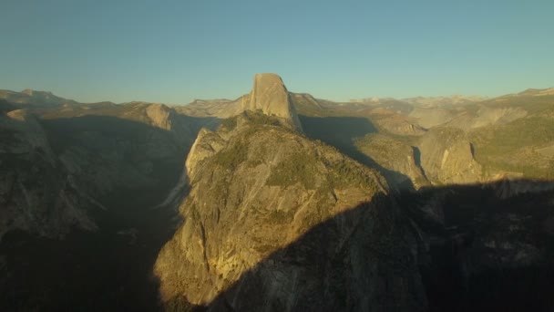 Video Aereo Del Parco Nazionale Yosemite California — Video Stock