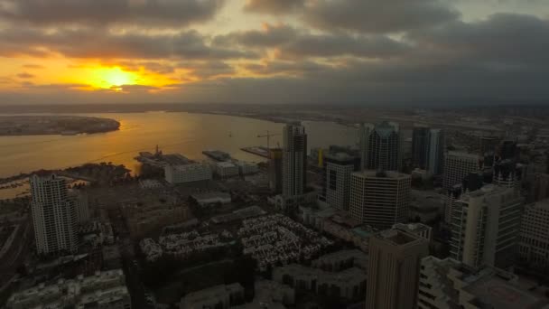 Vídeo Aéreo San Diego Califórnia — Vídeo de Stock