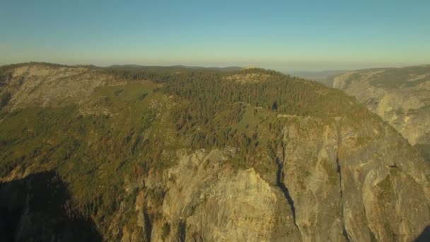 Aerial Video Yosemite National Park California — Stock Video