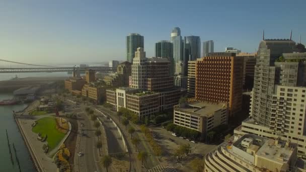 Vídeo Aéreo San Francisco California — Vídeos de Stock