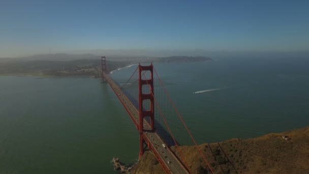 Lotnicze Wideo San Francisco Stanie Kalifornia — Wideo stockowe