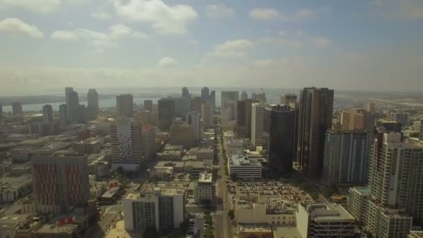 Aerial Video San Diego Kalifornien — Stockvideo