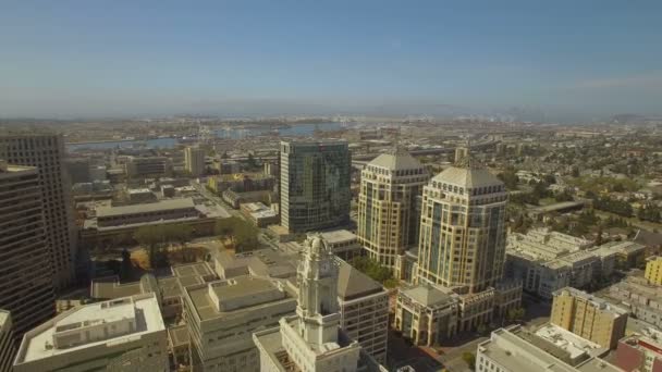 Vídeo Aéreo Oakland California — Vídeos de Stock