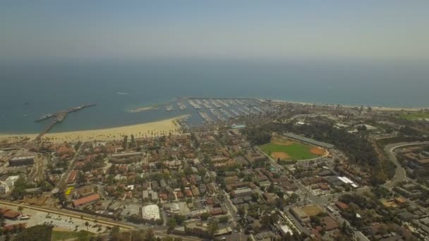 Vídeo Aéreo Santa Barbara Califórnia — Vídeo de Stock