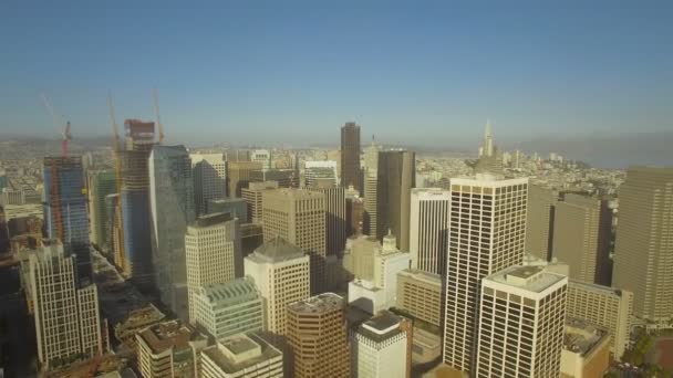 Luchtfoto Video Van San Francisco Californië — Stockvideo