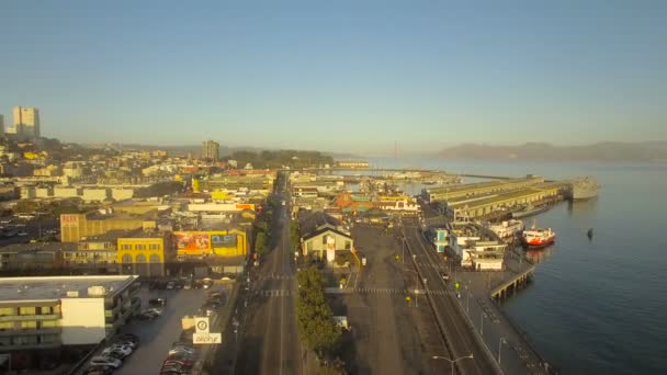 Εναέρια Βίντεο Της Καλιφόρνια Σαν Φρανσίσκο — Αρχείο Βίντεο