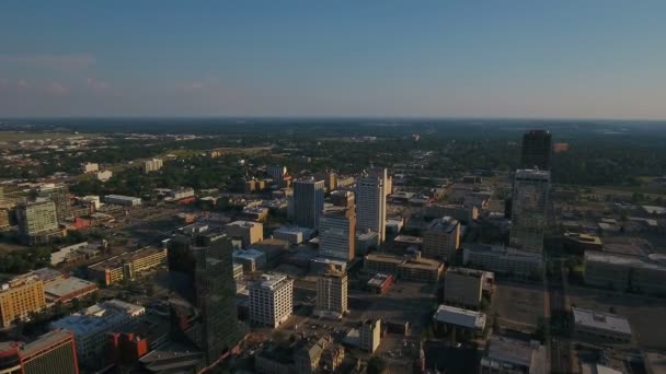 Letecké Video Little Rocku Arkansasu — Stock video