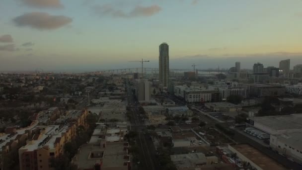 San Diego California Hava Video — Stok video