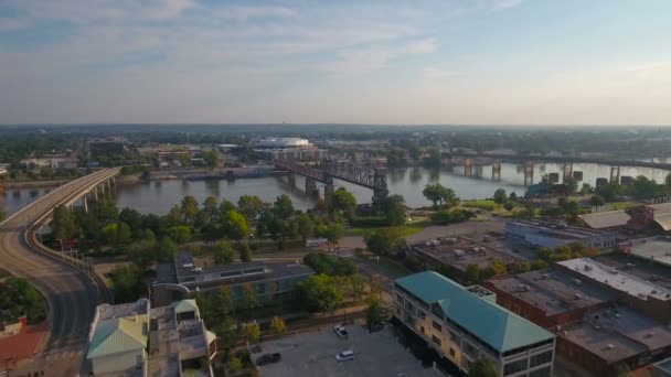 Vídeo Aéreo Little Rock Arkansas — Vídeo de Stock