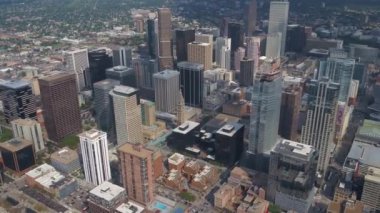 Şehir Denver güneşli bir hava video.