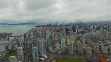 Vancouver Bc Kanada hava video 