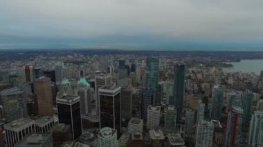 Vancouver Bc Kanada hava video 