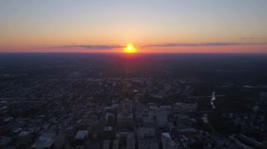 Hava Delaware Wilmington gün batımı gün