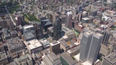 Montreal Kanada hava güneşli bir günde şehir merkezinde