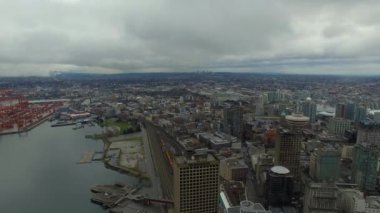 Vancouver Bc Kanada hava video 