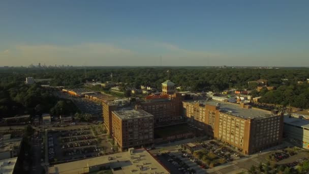 ジョージア州のアトランタの空撮 — ストック動画