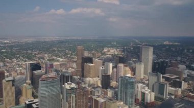 Şehir Denver güneşli bir hava video.