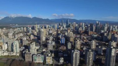 Vancouver Bc Kanada hava video 