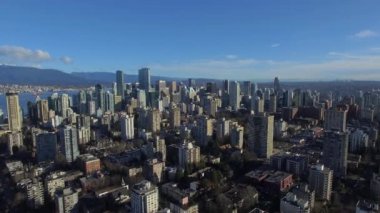 Vancouver Bc Kanada hava video 