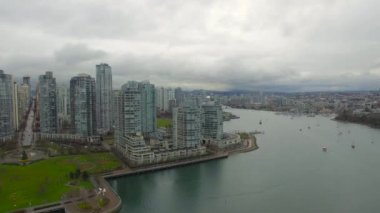 Vancouver Bc Kanada hava video 