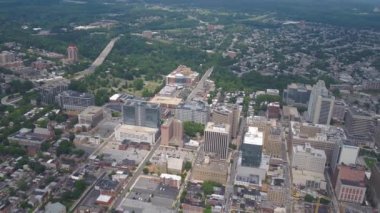 Şehir Wilmington güneşli bir hava video.