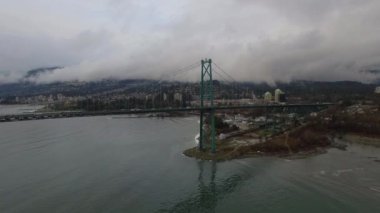 Vancouver Bc Kanada hava video 