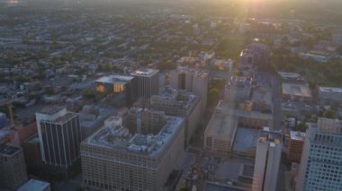 Hava Delaware Wilmington gün batımı gün