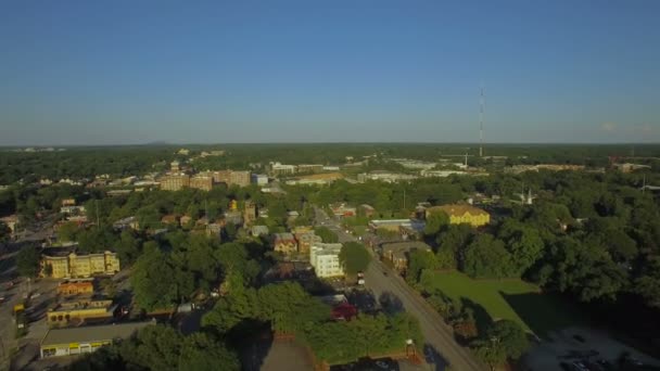 亚特兰大的空中录影在佐治亚 — 图库视频影像