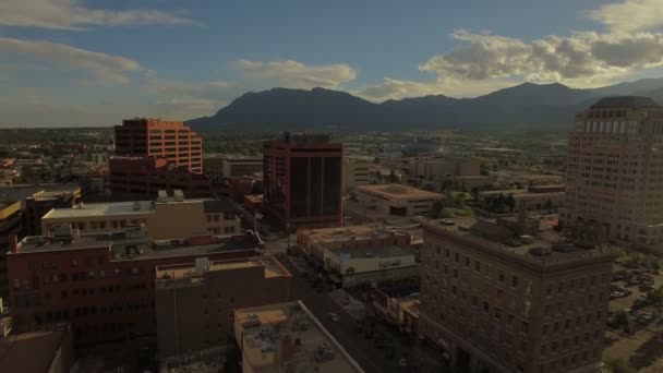 Colorado Springs Colorado Hava Video — Stok video