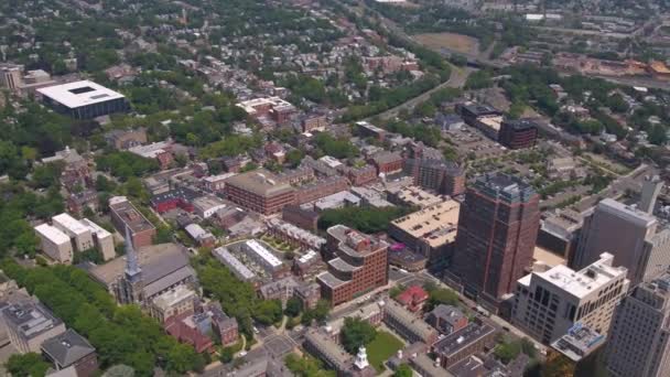 Vidéo Aérienne Centre Ville Newhaven Par Une Journée Ensoleillée — Video