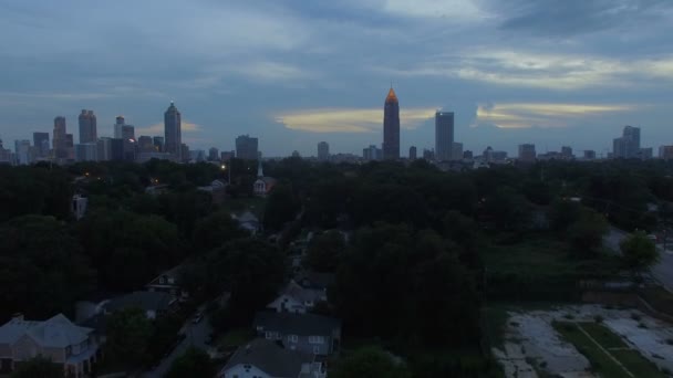 Vídeo Aéreo Atlanta Geórgia — Vídeo de Stock