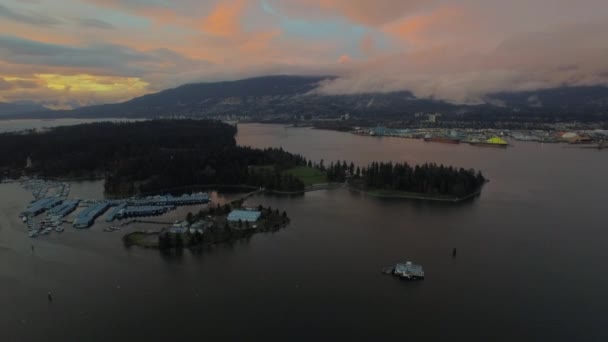 Vidéo Aérienne Vancouver Canada — Video