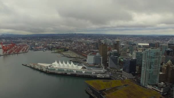 Aerial Video Vancouver Canada — Stock Video