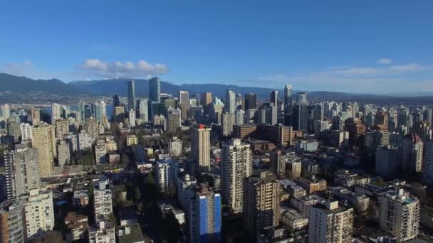 Vídeo Aéreo Vancouver Canadá — Vídeo de Stock