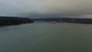 Vancouver Bc Kanada hava video 