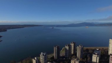Vancouver Bc Kanada hava video 