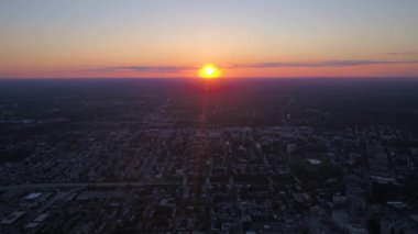 Hava Delaware Wilmington gün batımı gün
