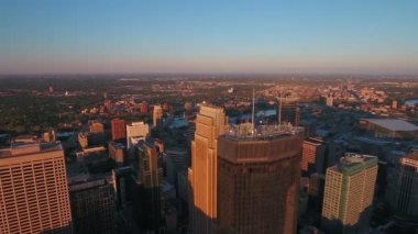 Minneapolis Minnesota hava video.