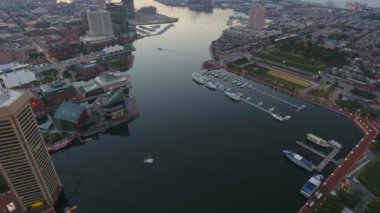 Maryland Baltimore hava video.