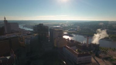 Saint Paul Minnesota hava video.