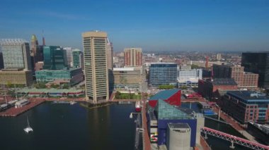 Maryland Baltimore hava video.
