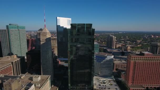 Vídeo Aéreo Minneapolis Minnesota — Vídeo de Stock