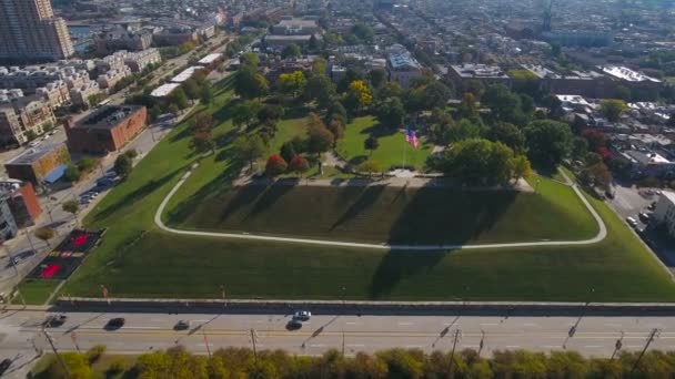 Vidéo Aérienne Baltimore Dans Maryland — Video