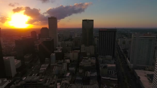 Vídeo Aéreo Nueva Orleans Louisiana — Vídeos de Stock