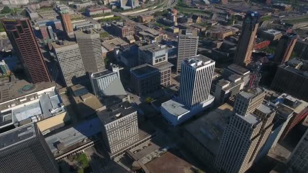 Vídeo Aéreo Saint Paul Minnesota — Vídeo de Stock