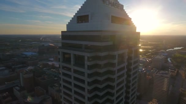 Aerial Video Indianapolis Indiana — Stock Video