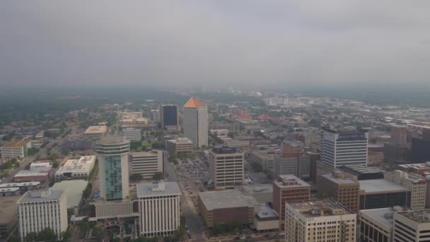 Kansas Aéreo Centro Cidade Wichita — Vídeo de Stock