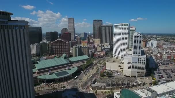 Aerial Video New Orleans Louisiana — Stockvideo